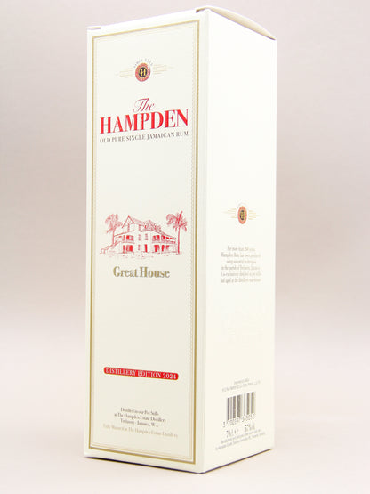 Hampden, Great House, Distillery Edition 2024, Old Pure Single Jamaican Rum (57%, 70cl)