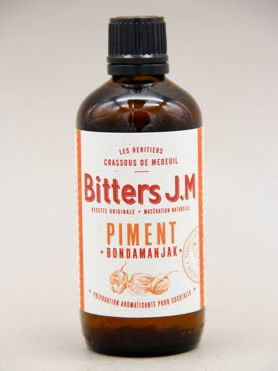 J.M Bitters, Piment Bondamanjak, Martinique (46.1 %, 10CL)