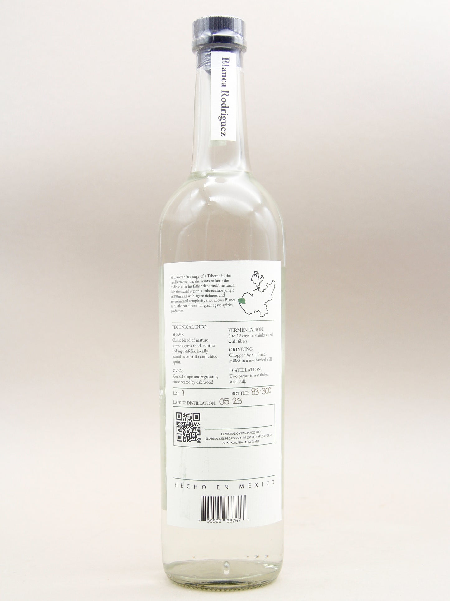 La Venenosa, Espiritus de Jalisco, Ensamble, Blanca Rodriguez, (48.7%, 70cl)