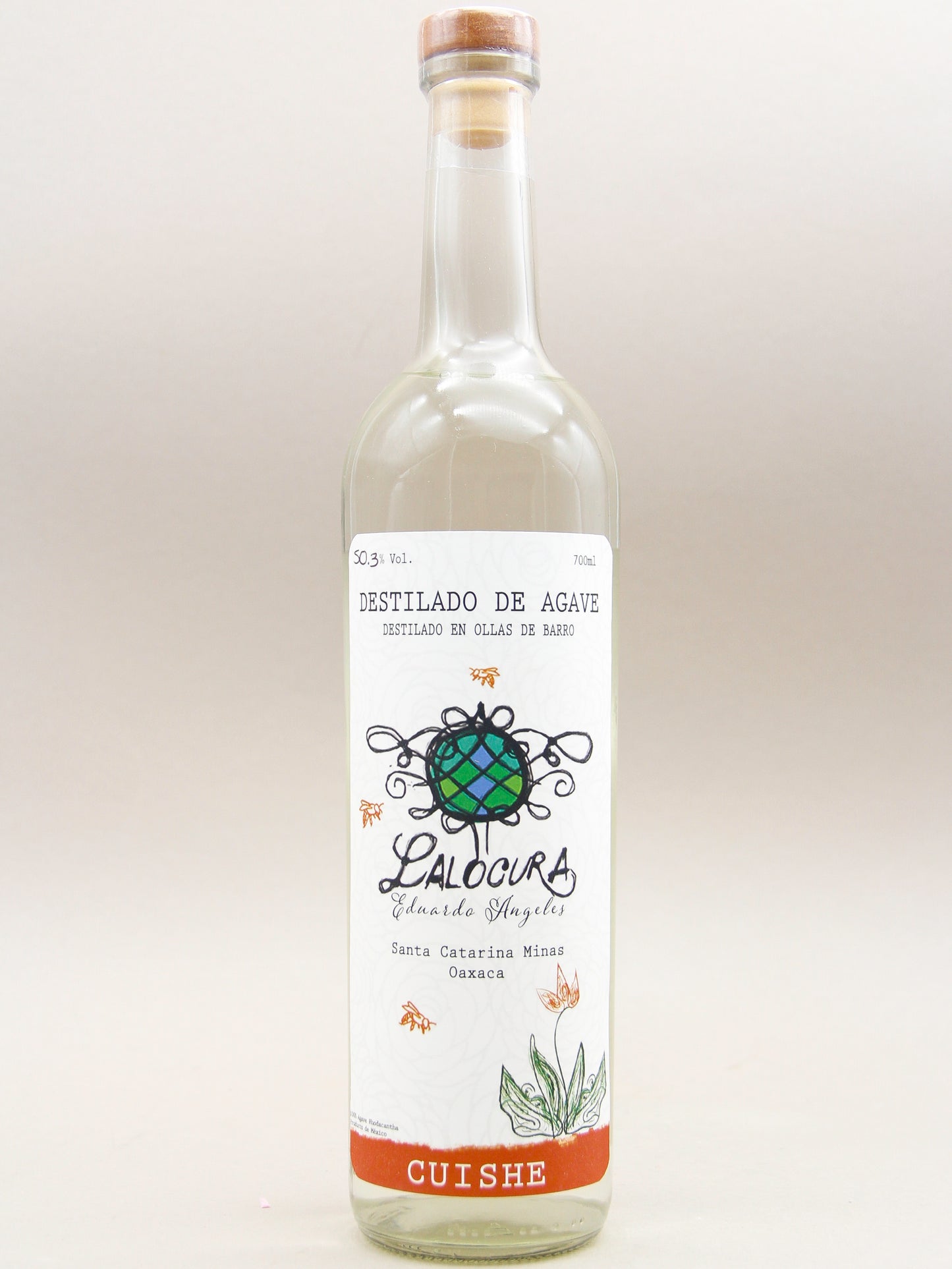 Lalocura, Destilado de agave, Cuishe 2024 (50.3%, 70cl)