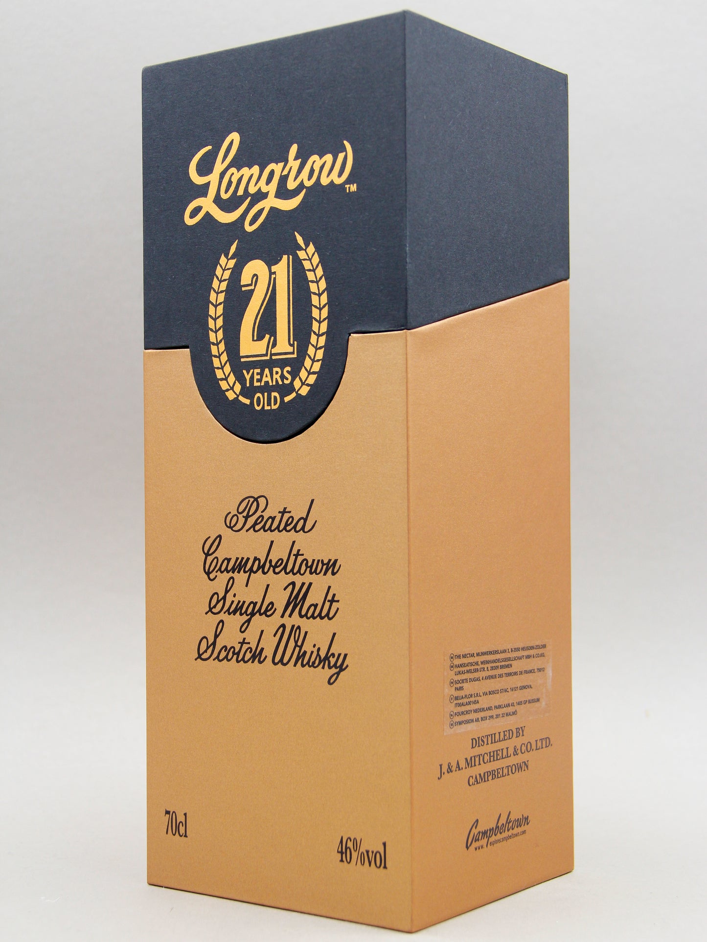 Longrow, 21 Years, November 2023, Campbeltown Single Malt Scotch Whisky (46%, 70cl)