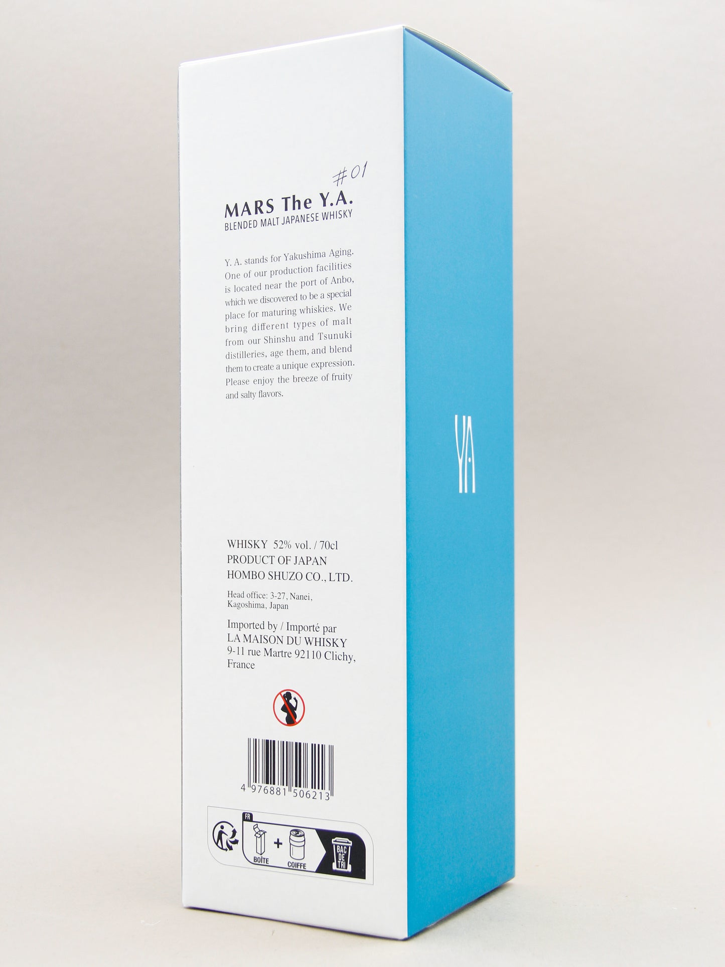 Mars, Mars the Y.A. #01, Blended Malt Japanese Whisky, Japan (52%, 70cl)