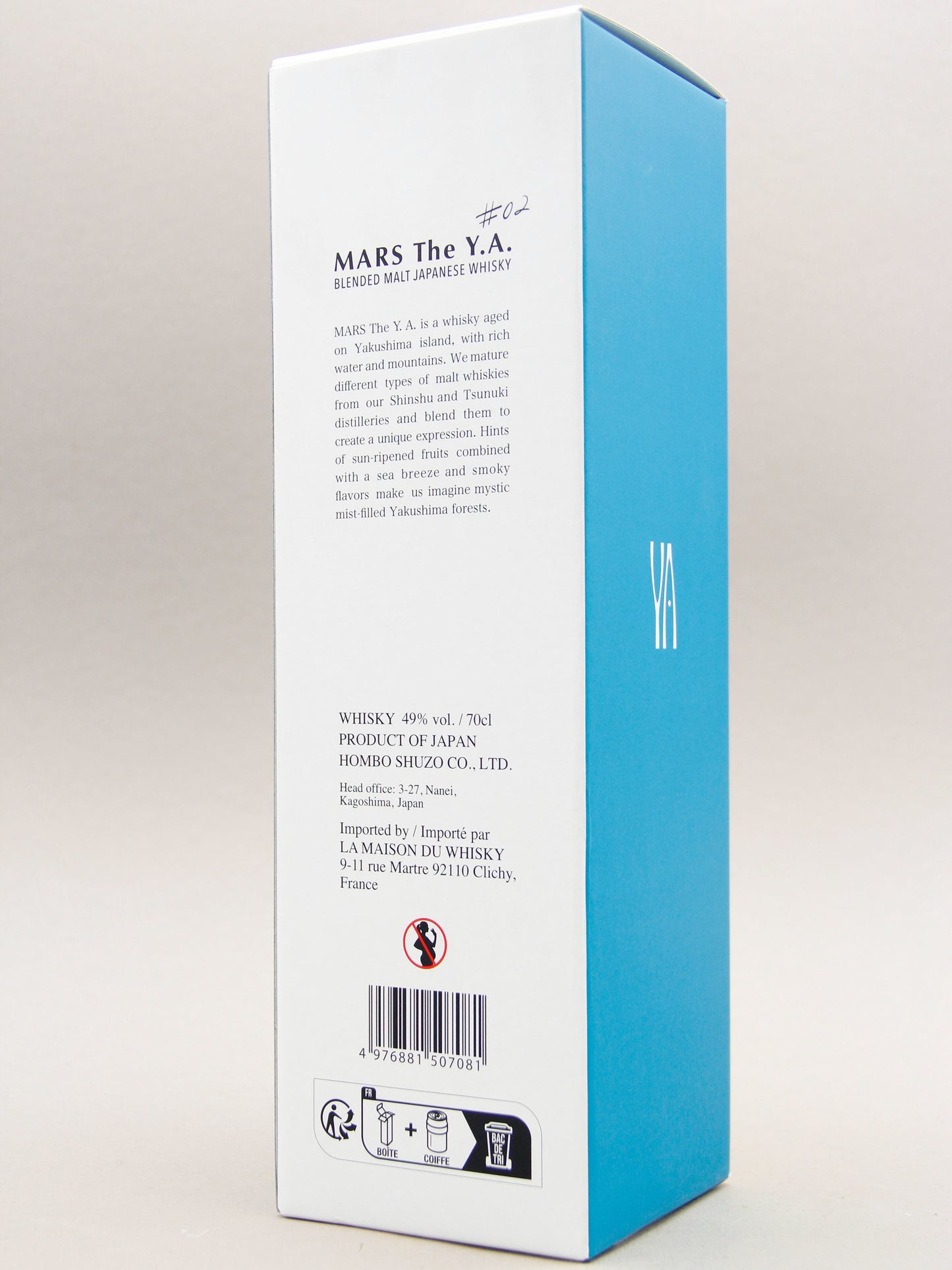 Mars, Mars the Y.A. #02, Blended Malt Japanese Whisky, Japan (49%, 70cl)