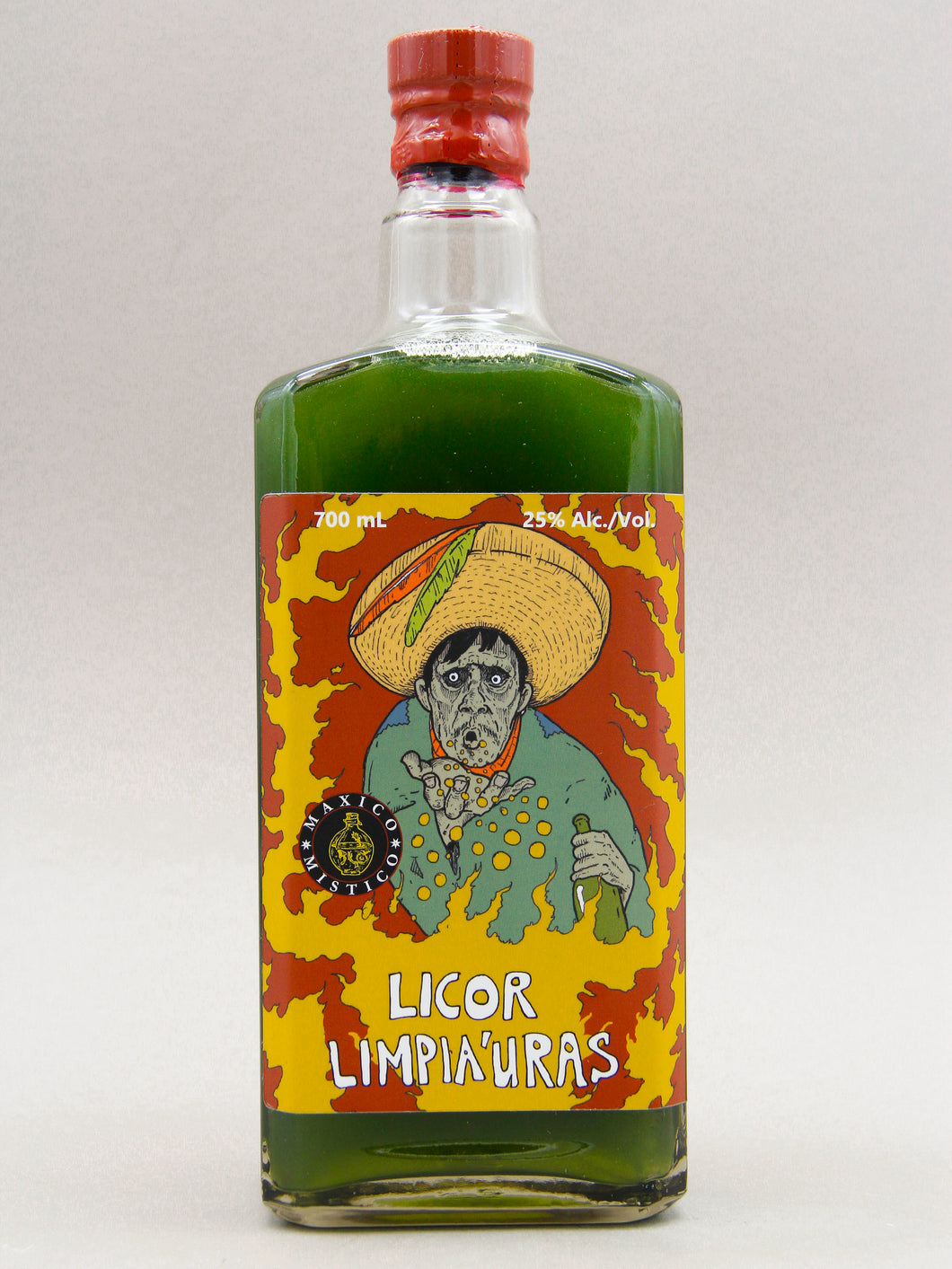 Maxico Mistico, Licor Limpia'uras, Herbal Appetizer Liqueur, Mexico (25%, 70cl)