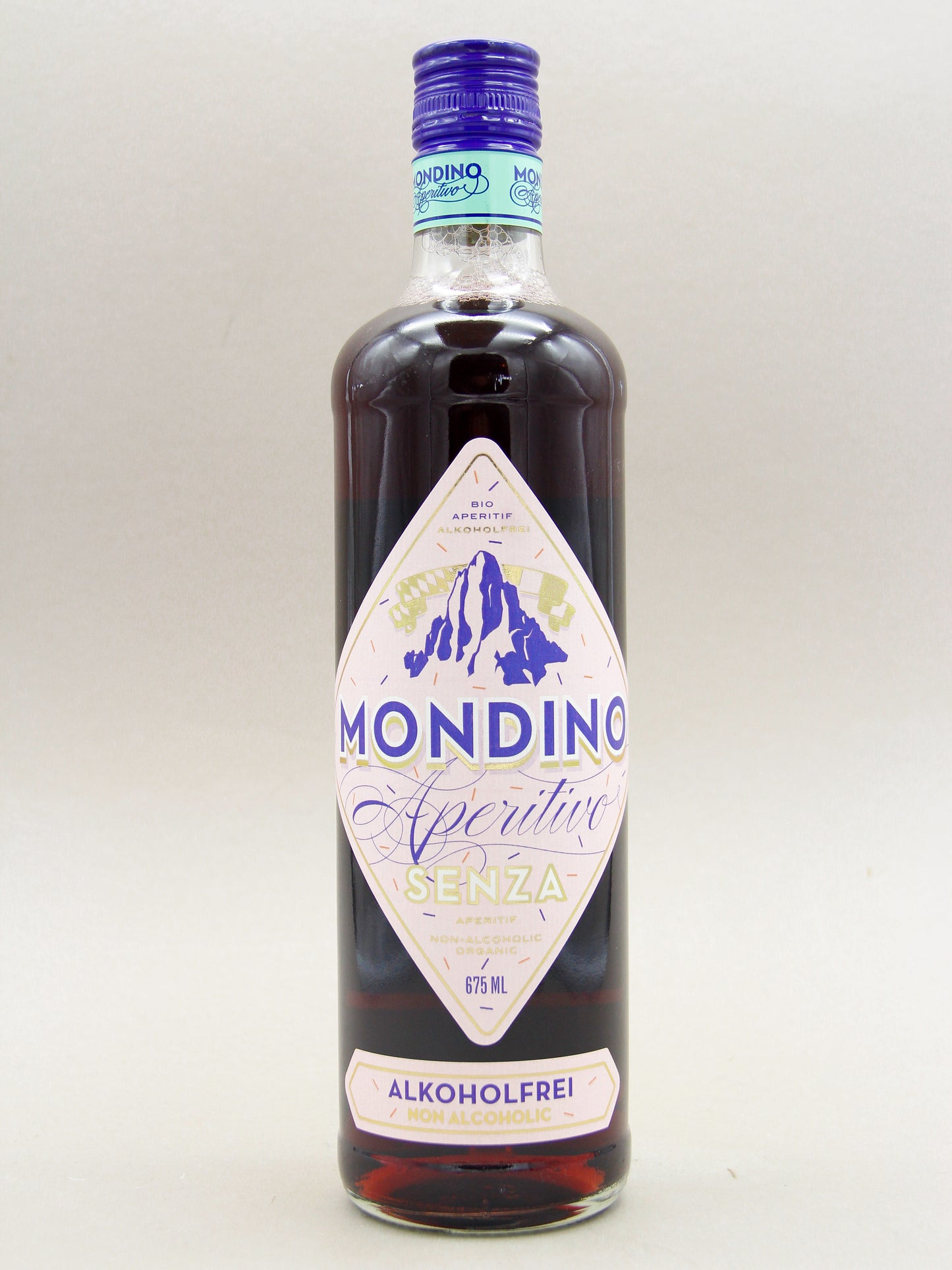 Mondino, Senza, Organic Non-Alc Red Aperitivo, Germany (0.5%, 67.5cl)