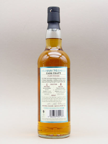 Murray McDavid, Benrinnes Distillery, Port Cask Finish, Single Malt Scotch Whisky (44.5%, 70cl)