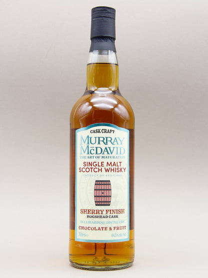 Murray McDavid, Tullibardine Distillery, Sherry Cask Finish, Single Malt Scotch Whisky (44.5%, 70cl)