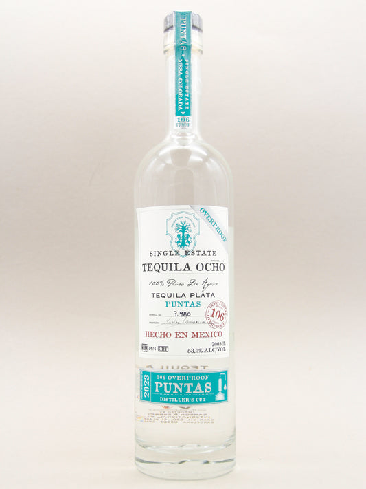 Ocho Puntas, Single Estate Tequila, Mesa Colorada 2023, 100% de Agave, Distiller's cut, 106 proof (53%, 70cl)