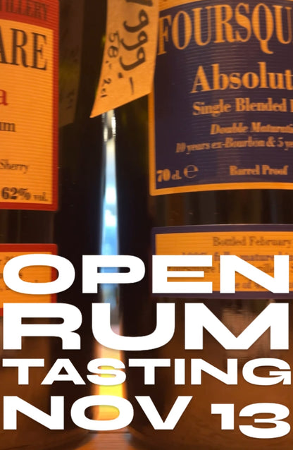 Open Rum Tasting — 13 November 2025