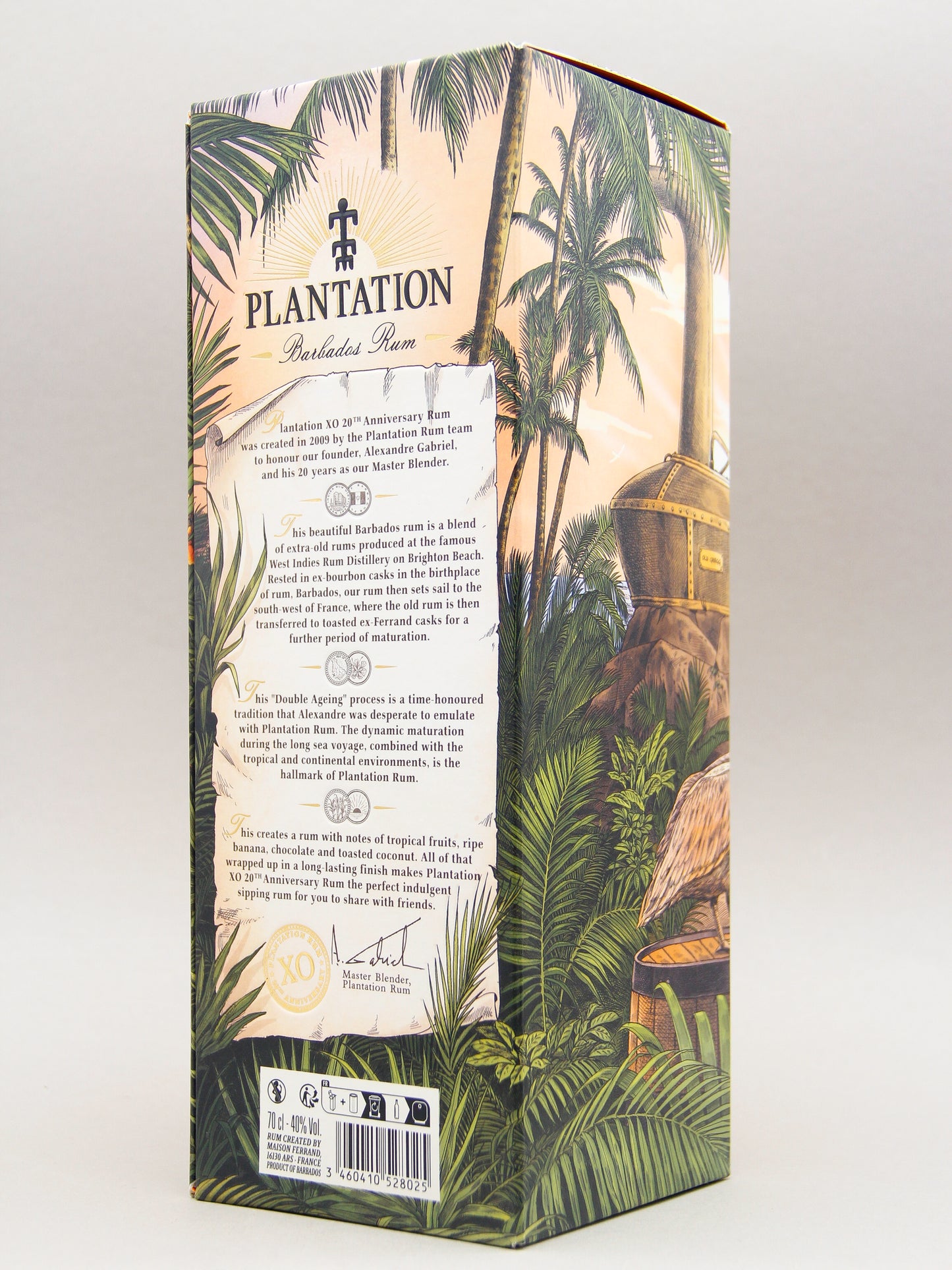 Plantation XO, Barbados, Rum, 20th Anniversary (40%, 70cl)