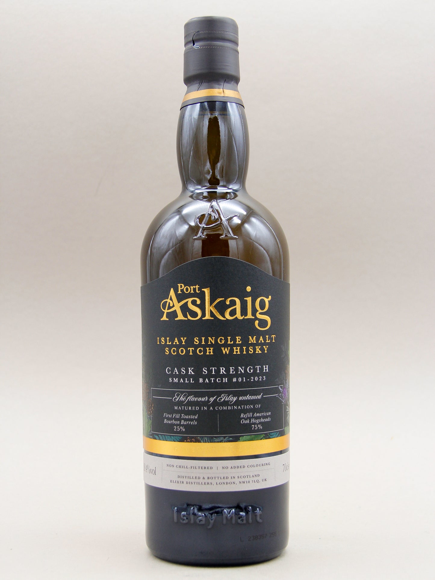 Port Askaig, Cask Strength, Small Batch #01-2023, Islay Single Malt Scotch Whisky (59.4%, 70cl)