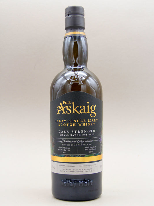 Port Askaig, Cask Strength, Small Batch #01-2023, Islay Single Malt Scotch Whisky (59.4%, 70cl)