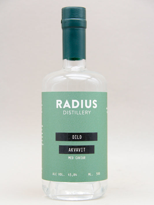 Radius Distillery, Dild Aquavit w/caviar, Denmark (45.8%, 50cl)