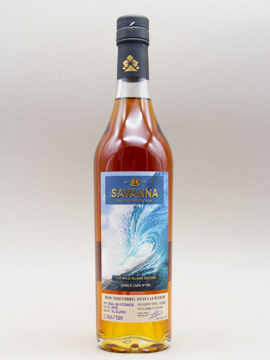 Savanna Wild Island Single Cask No. 985, 2006, Rhum Reunion (64.5%, 50cl)