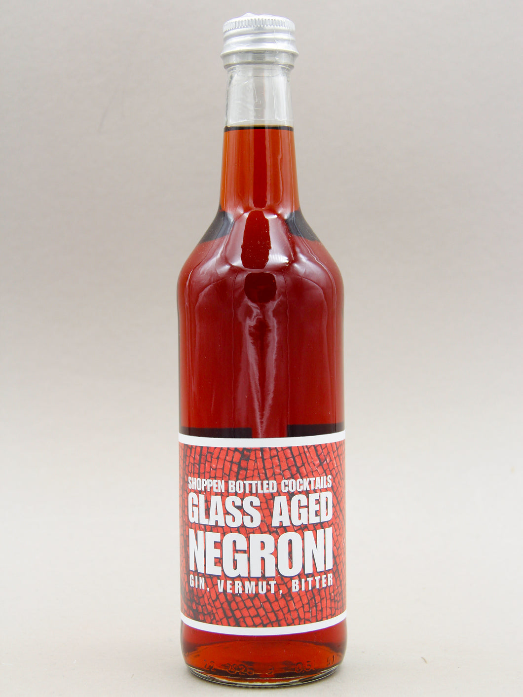 Shoppen Bottled Cocktails, Glass Aged Negroni (28%, 50cl)