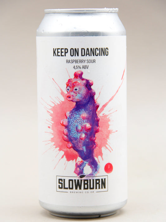 Slowburn: Keep On Dancing, Raspberry Sour (4.5%, 44cl CAN)