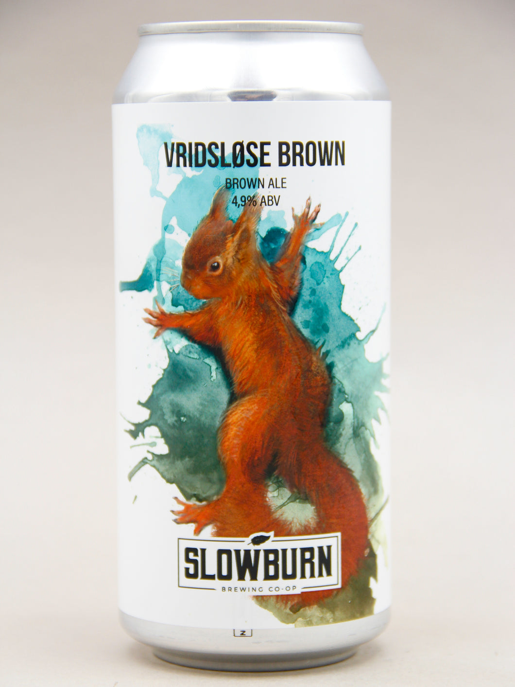 Slowburn: Vridsløse Brown, Brown Ale (4.9%, 44cl CAN)