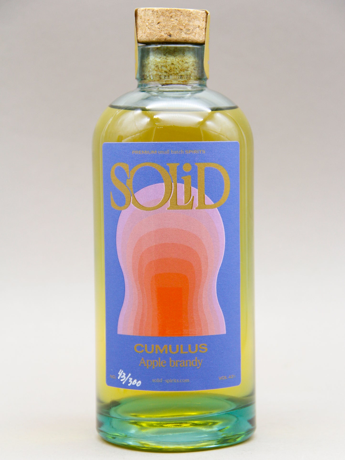 Solid, Cumulus, Apple Brandy, Denmark (42%, 50cl)