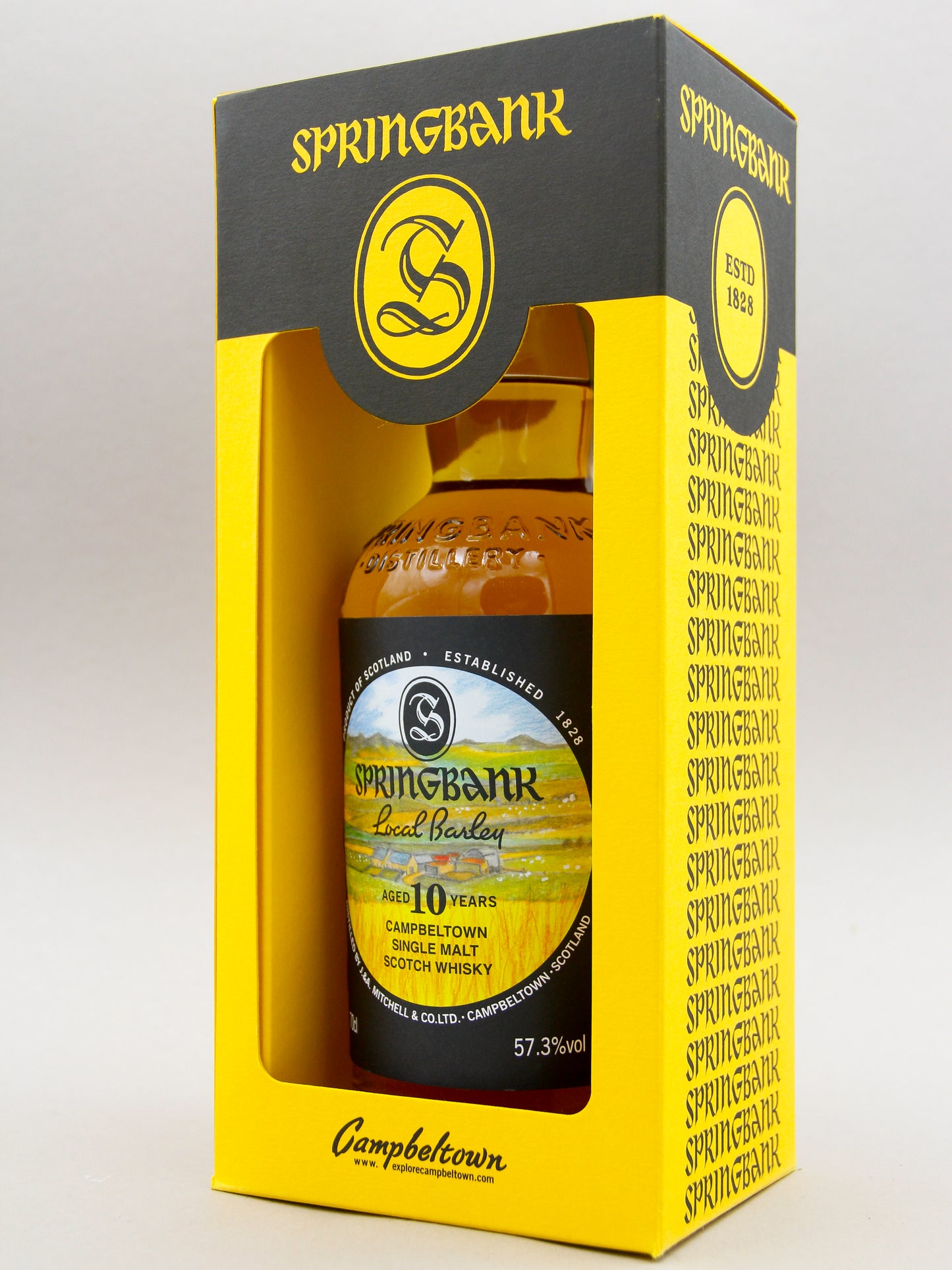 Springbank 10 Years, 2007 Local Barley, Campbeltown Scotch Whisky (57.3%, 70cl)