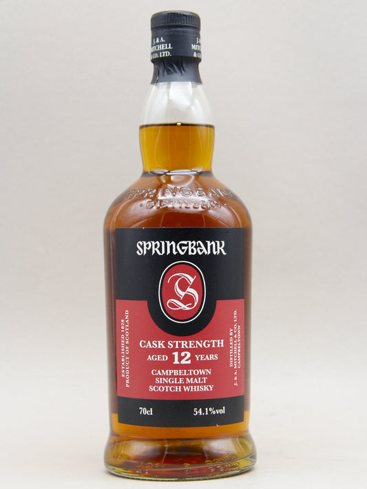 Springbank 12 Years, Cask Strength, April 23, Campbeltown Scotch Whisky (54.1%, 70cl)