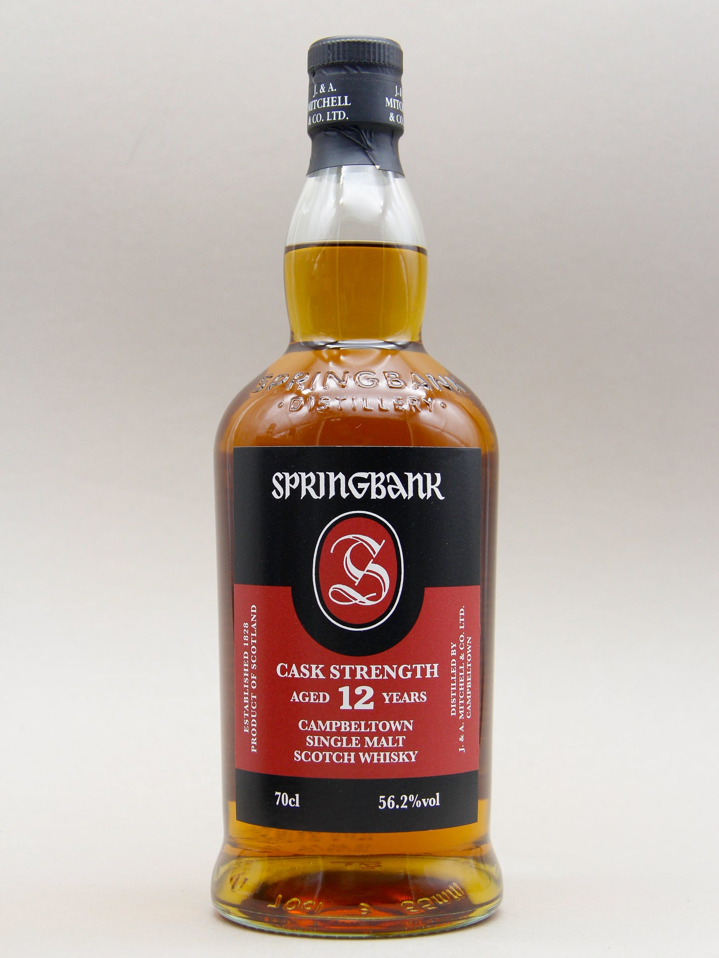 Springbank 12 Years, Cask Strength, September 2024, Campbeltown Scotch Whisky (56.2%, 70cl)