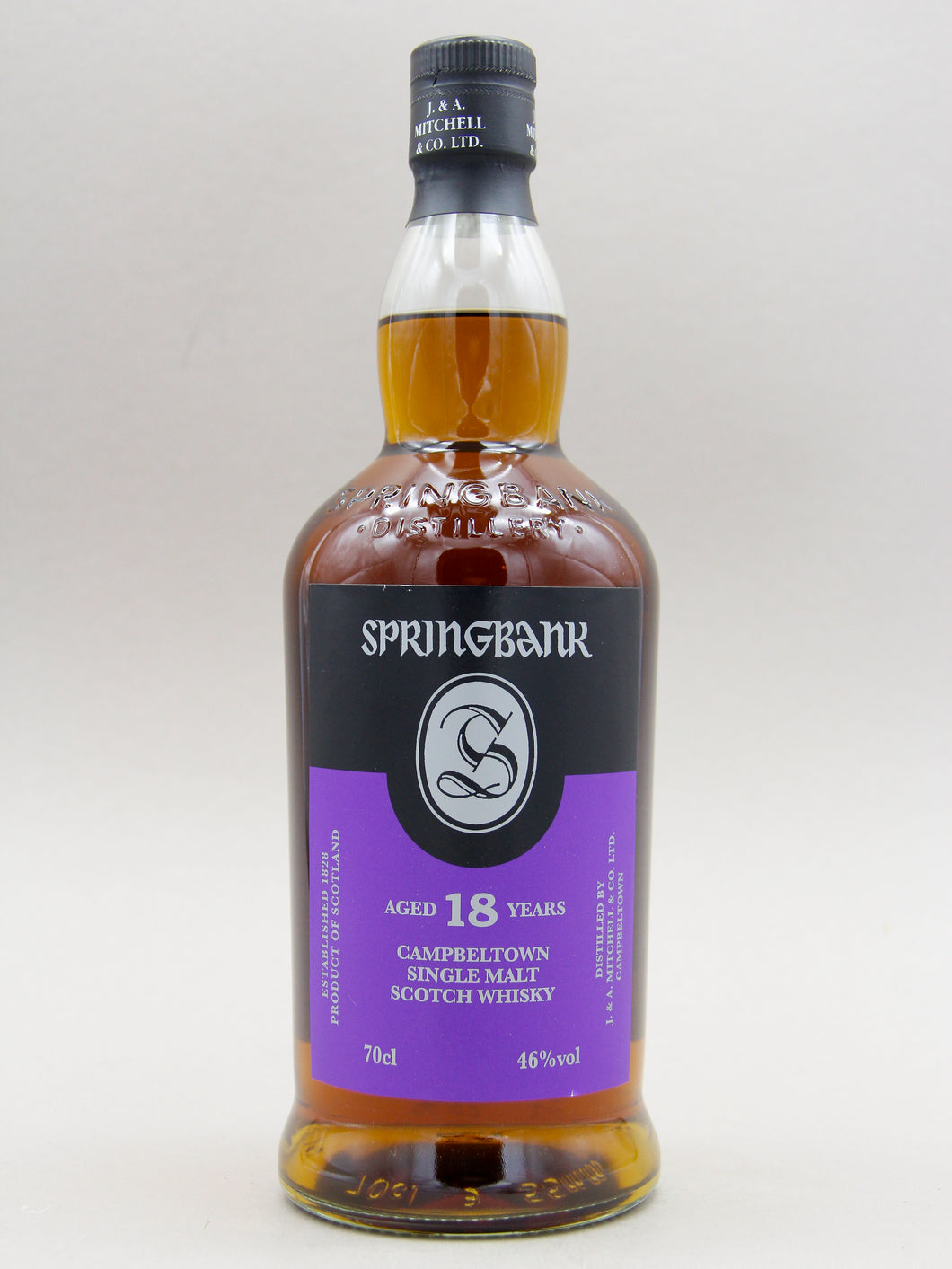 Springbank 18 Years, May 2023, Campbeltown Single Malt Scotch Whisky (46%, 70cl)