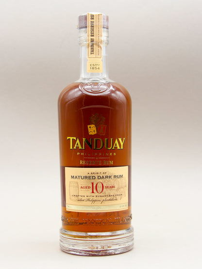 Tanduay, Matured Dark Rum, Aged 10 Years, Phillipines (40%, 70cl)