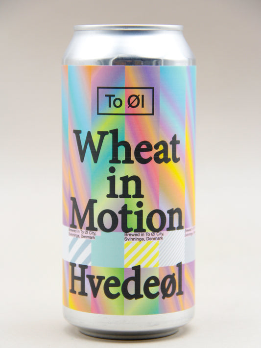 To Øl: Wheat in Motion, Wheat Beer (4.2%, 44cl CAN)