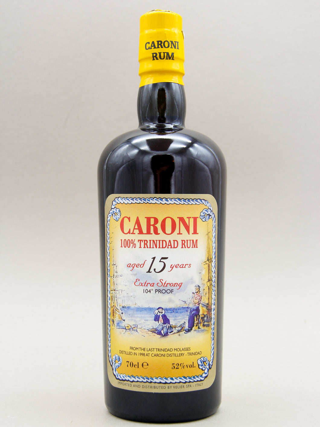 Velier Caroni 15 Years 1998, Trinidad Rum (52%, 70cl)