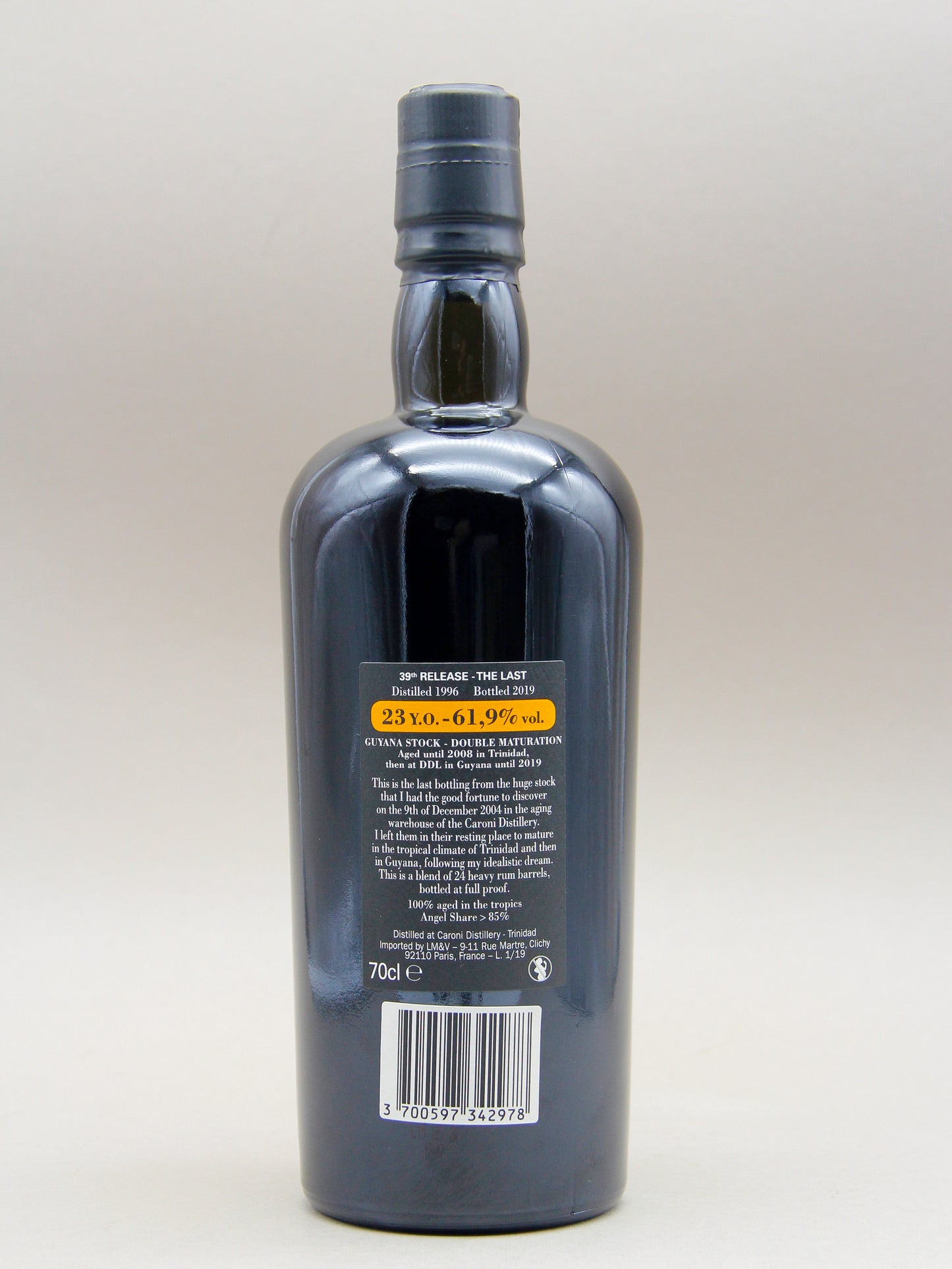 Velier, Caroni, The Last, Trinidad Rum (61.9%, 70cl)
