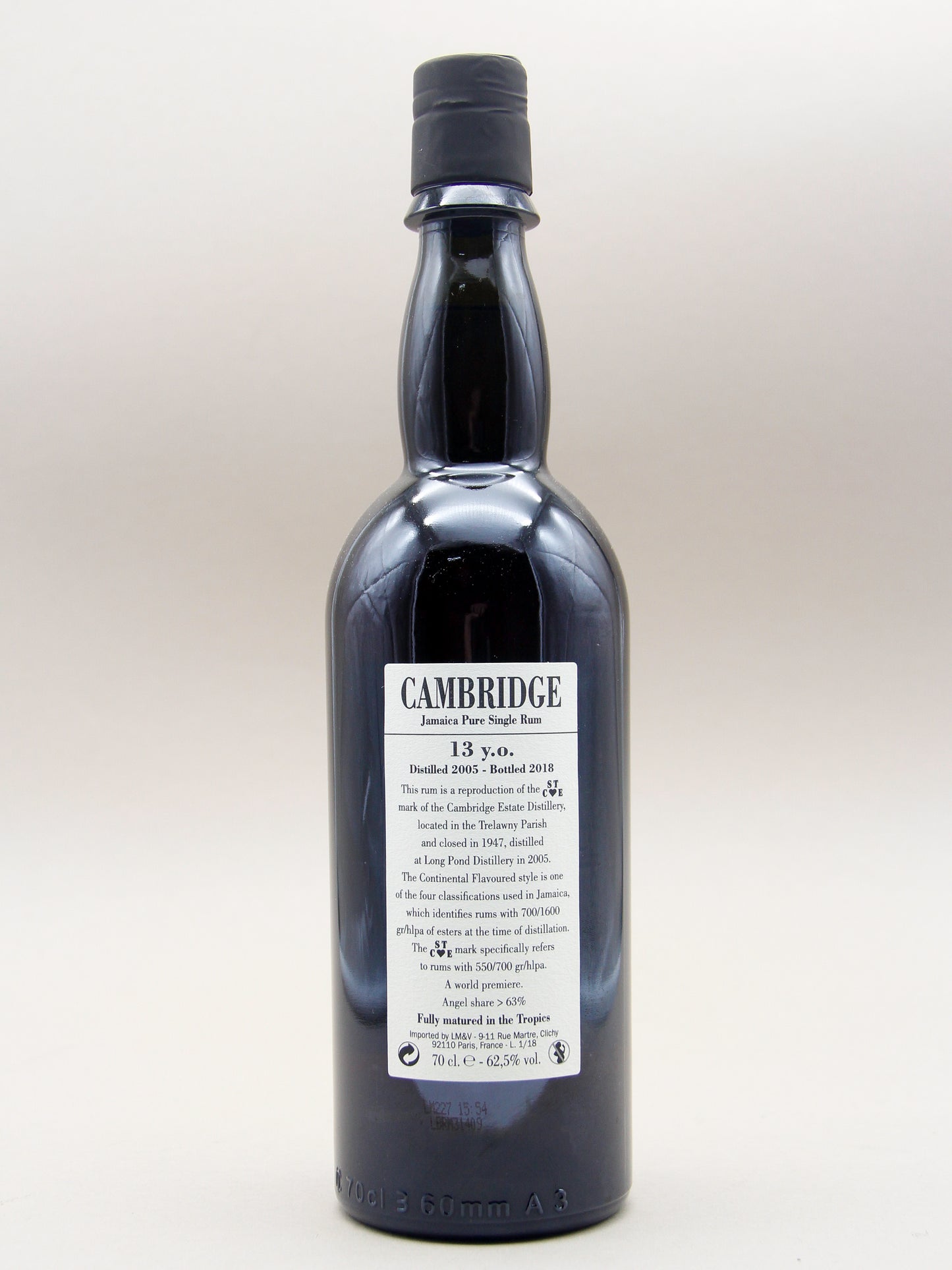 Velier Long Pond, Cambridge STCE 2005, Jamaican Rum (62,5%, 70cl)