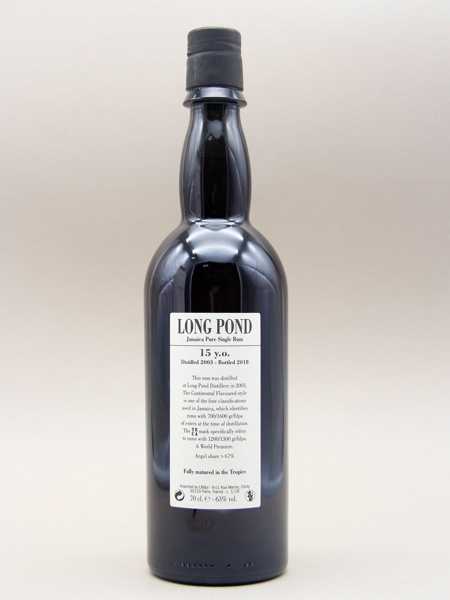 Velier Long Pond, TECA 2003, Jamaica Pure Single Rum (63%, 70cl)