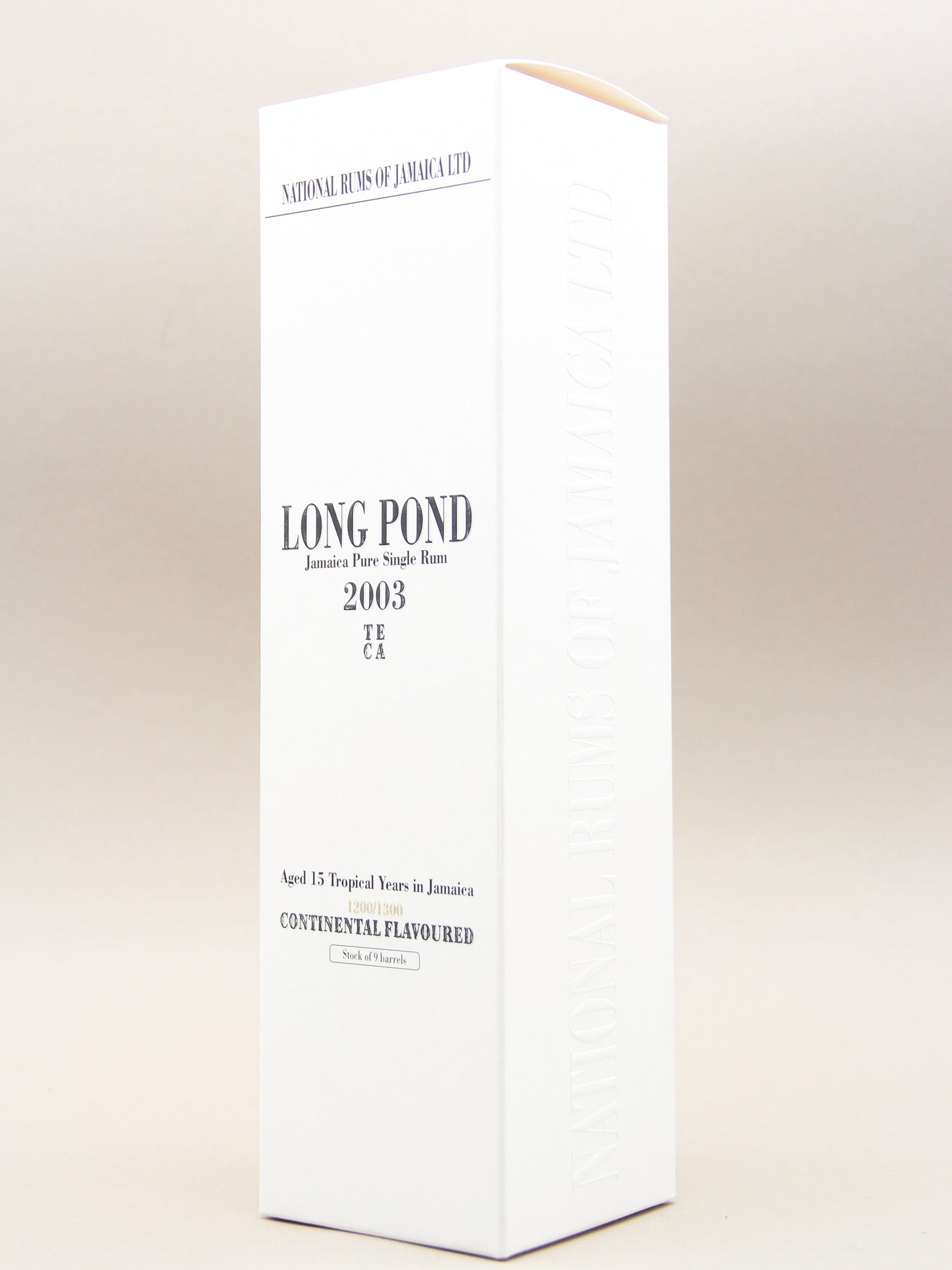 Velier Long Pond, TECA 2003, Jamaica Pure Single Rum (63%, 70cl)