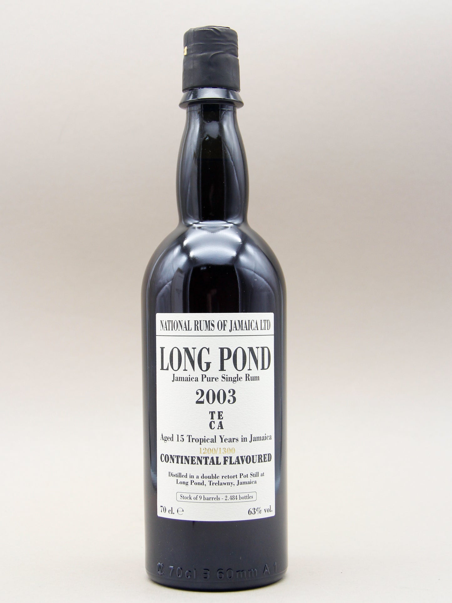 Velier Long Pond, TECA 2003, Jamaica Pure Single Rum (63%, 70cl)