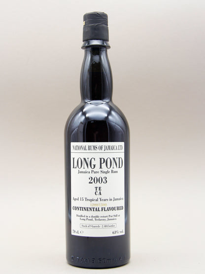Velier Long Pond, TECA 2003, Jamaica Pure Single Rum (63%, 70cl)