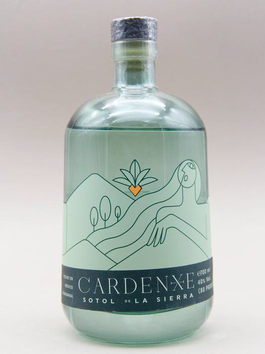 Cardenxe, Sotol de la Sierra, Spirits Drink Distilled from Sotol, Dasylirion Wheeleri, Mexico (40%, 70cl)