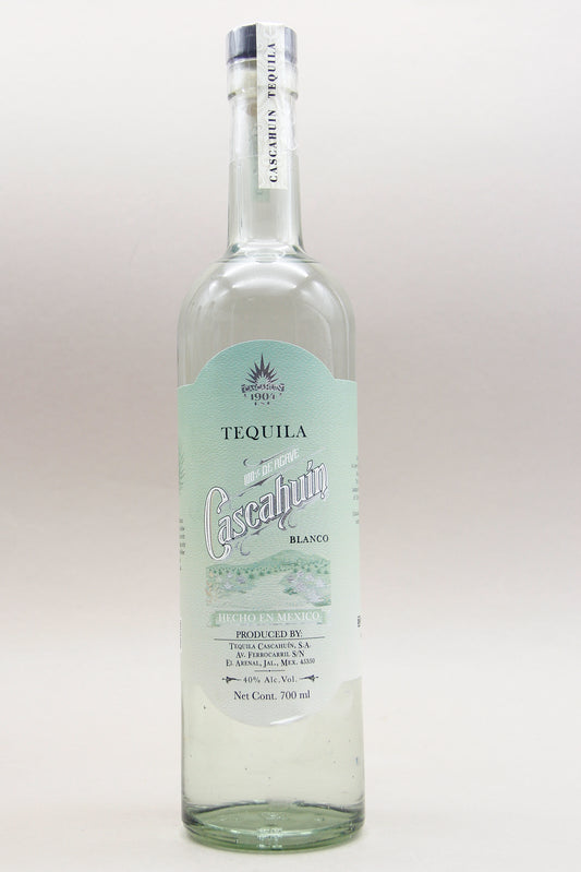 Cascahuin Tequila, Blanco, 100% De Agave (40%, 70cl)