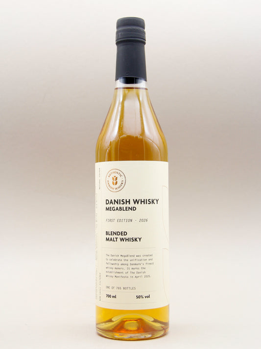 Danish Mega Blend, Blended Malt Whisky, First Edition 2026, Denmark (50%, 70cl)
