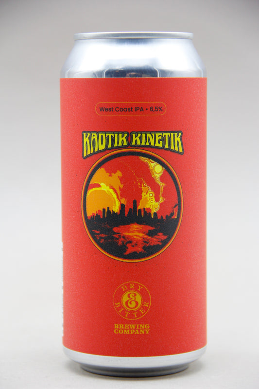 Dry & Bitter: Kaotik Kinetik, West Coast IPA (6.5%, 44cl CAN)