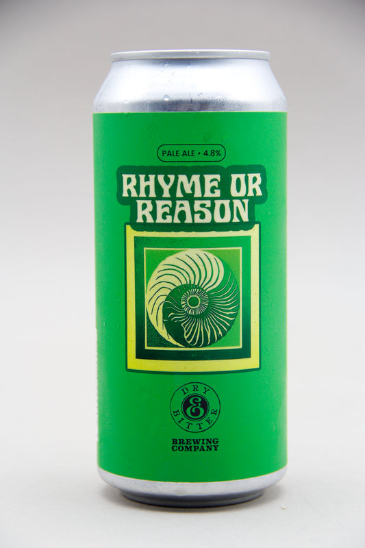 Dry & Bitter: Rhyme or Reason, Pale Ale (4.8%, 44cl CAN)