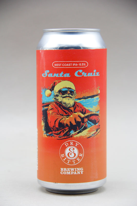 Dry & Bitter: Santa Cruiz, West Coast IPA (6.5%, 44cl CAN)