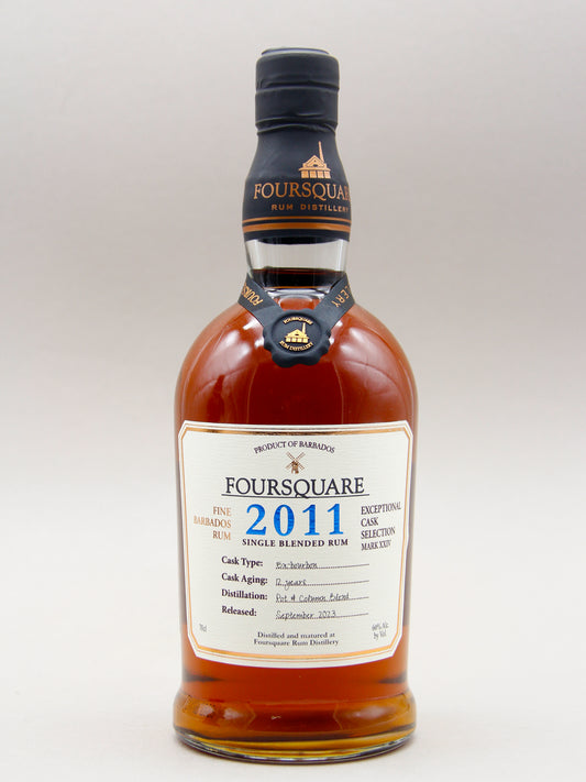 Foursquare Exceptional Cask Selection: 2011, Single Blended Rum, 12 Years, Barbados (60%, 70cl)