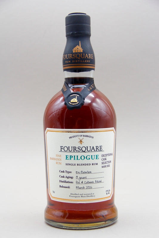 Foursquare Exceptional Cask Selection: Epilogue, Single Blended Rum, 19 Years, Barbados (57%, 70cl)