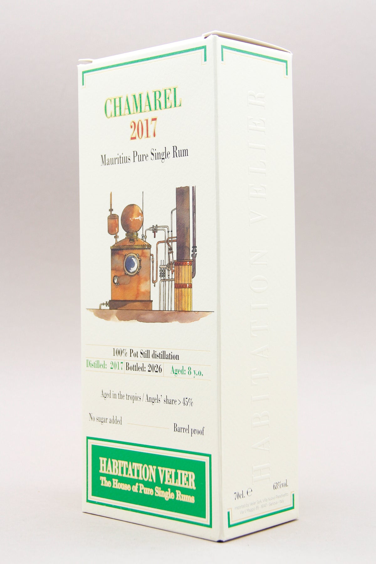 Habitation Velier, Chamarel, Mauritius Pure Single Rum 2017 (63%, 70cl)