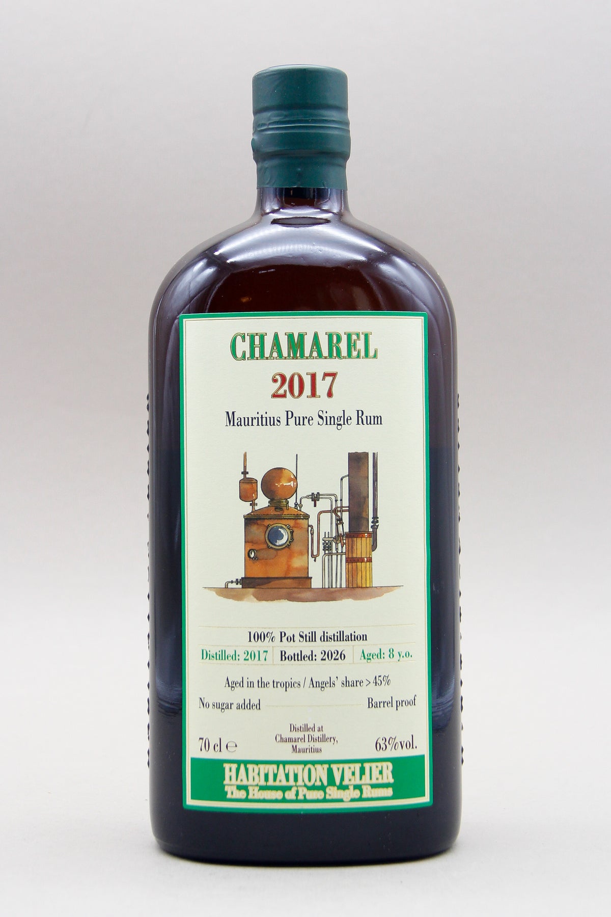 Habitation Velier, Chamarel, Mauritius Pure Single Rum 2017 (63%, 70cl)