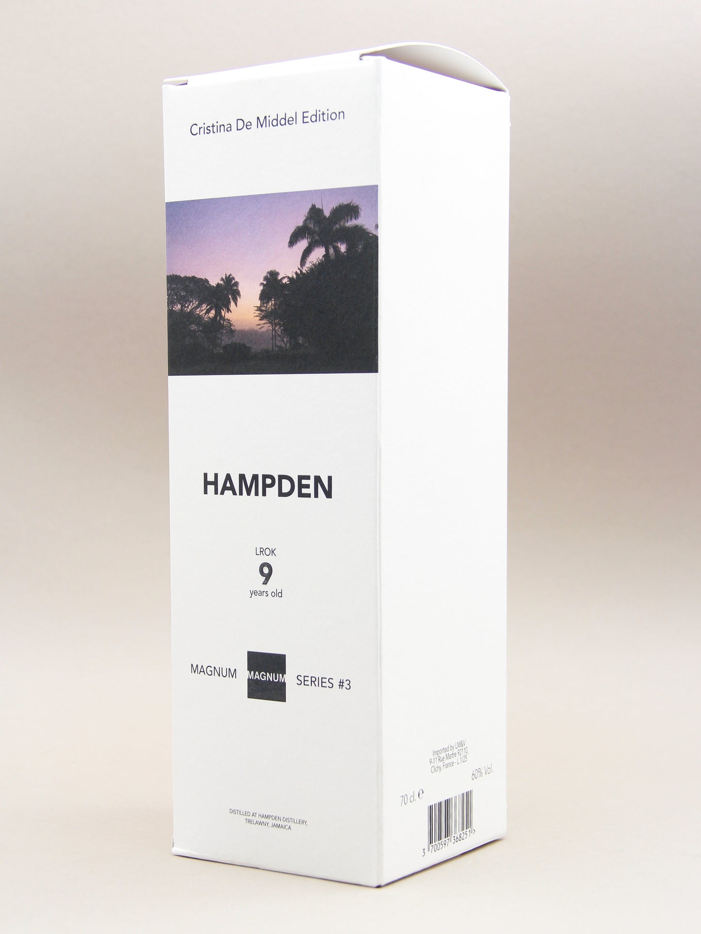 Hampden Pure Single Rum, 9 Years Old, LROK, Cristina De Middel Edition, Magnum Series #3, Jamaica (60%, 70cl)