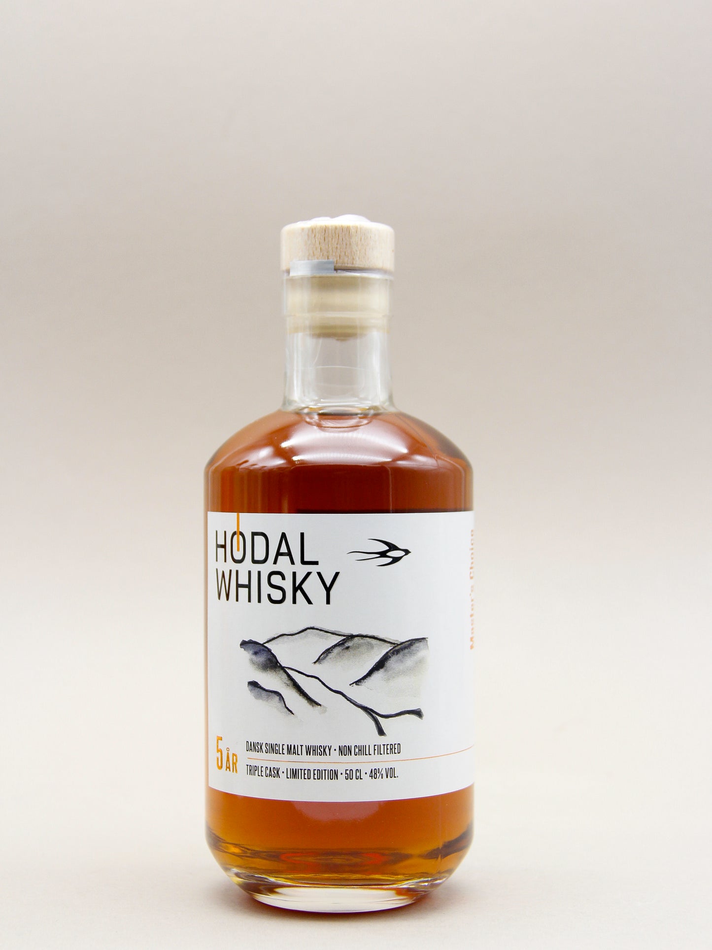 Hødal Whisky, Master's Choice, 5 year old, Danish Single Malt, Denmark (48%, 50cl)