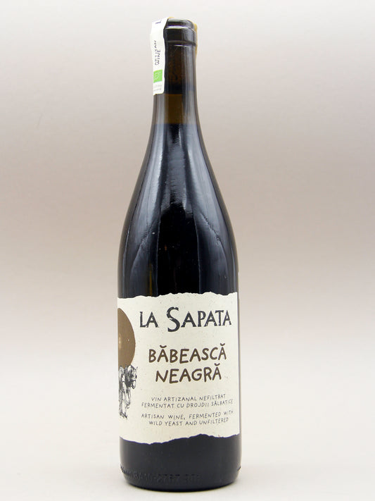 La Sapata, Babeasca Negra, Red, Øko (12.5%, 75cl)