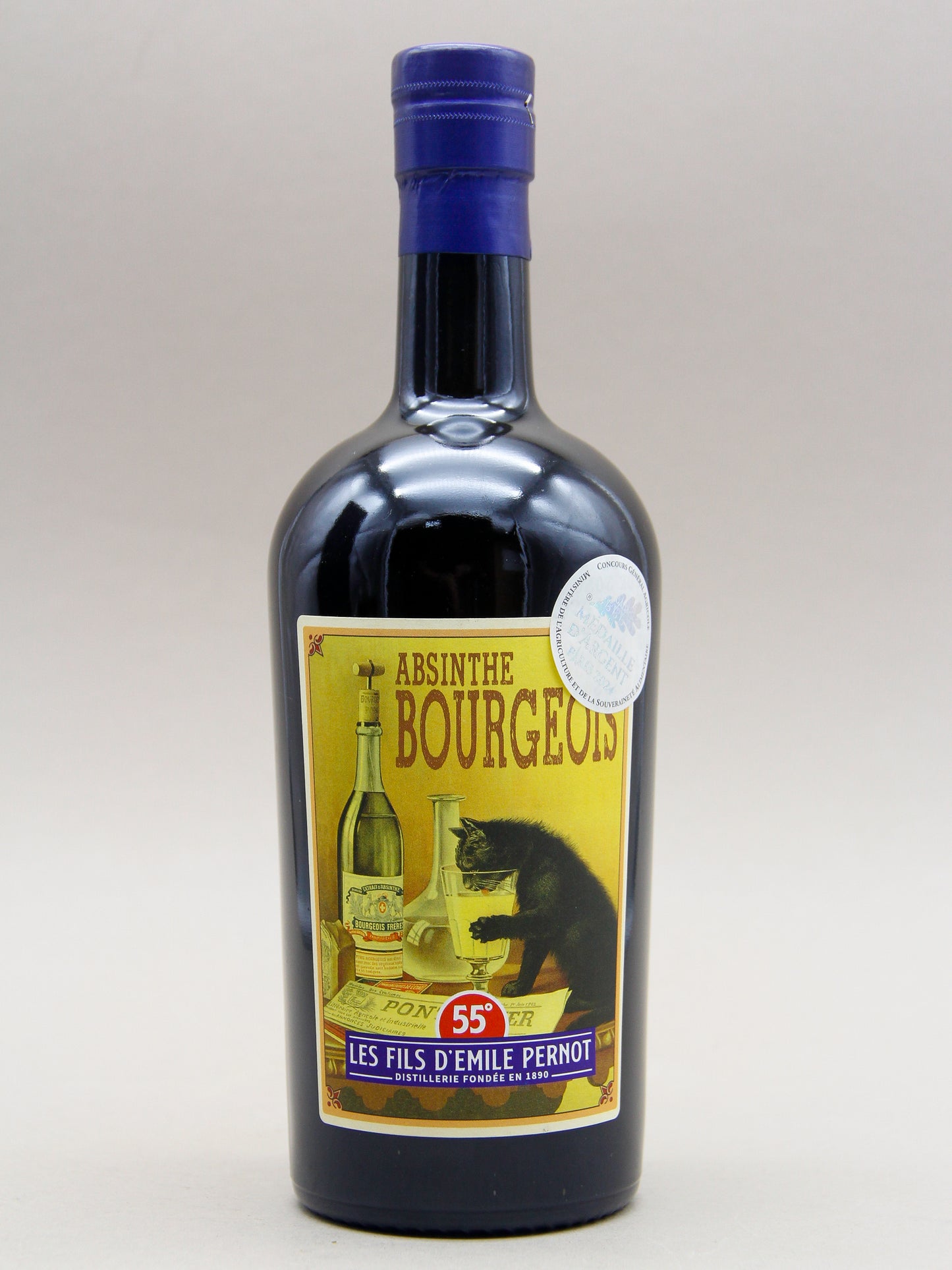 Les Fils d'Emile Pernot, Absinthe Bourgeois, France (55%, 50cl)