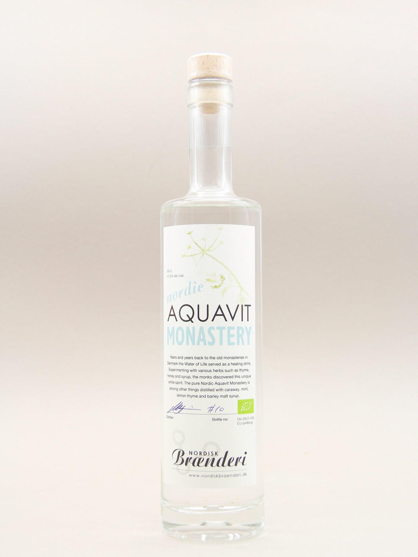 Nordisk Brænderi, Nordic Aquavit Monastery, Denmark (41.5%, 50cl)